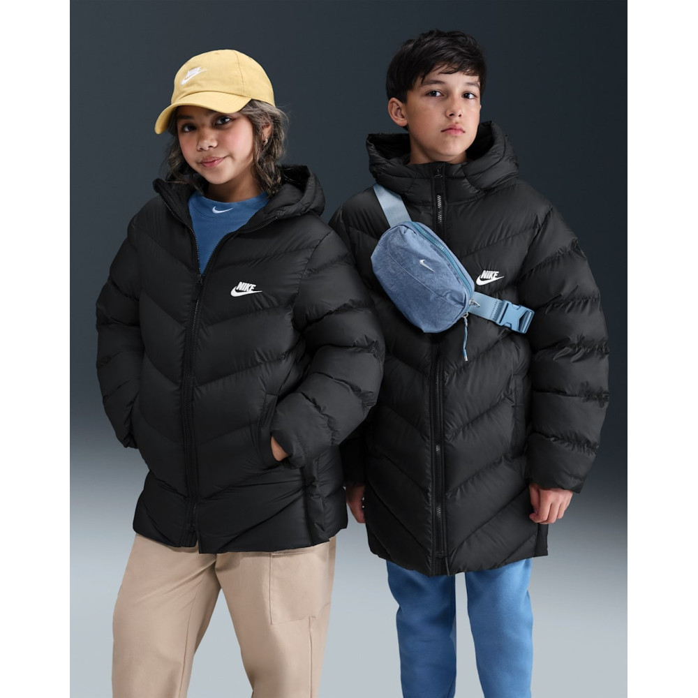Дитяча куртка Nike Sportswear All Day Play Older Kids Therma-FIT Puffer Mid Thigh HJ2722-010