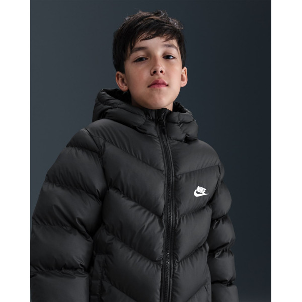 Детская куртка Nike Sportswear All Day Play Older Kids Therma-FIT Puffer Mid Thigh HJ2722-010
