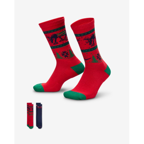 Шкарпетки Nike Everyday Plush Cushioned Winter Wonderland Socks 2 Pair HV6939-900