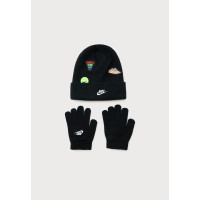 Шапка и перчатки Nike Patch Peak Beanie Set 8A3135-023