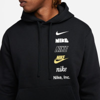 Кофта Nike Club+ Multi Logo Hoodie DX0783-010