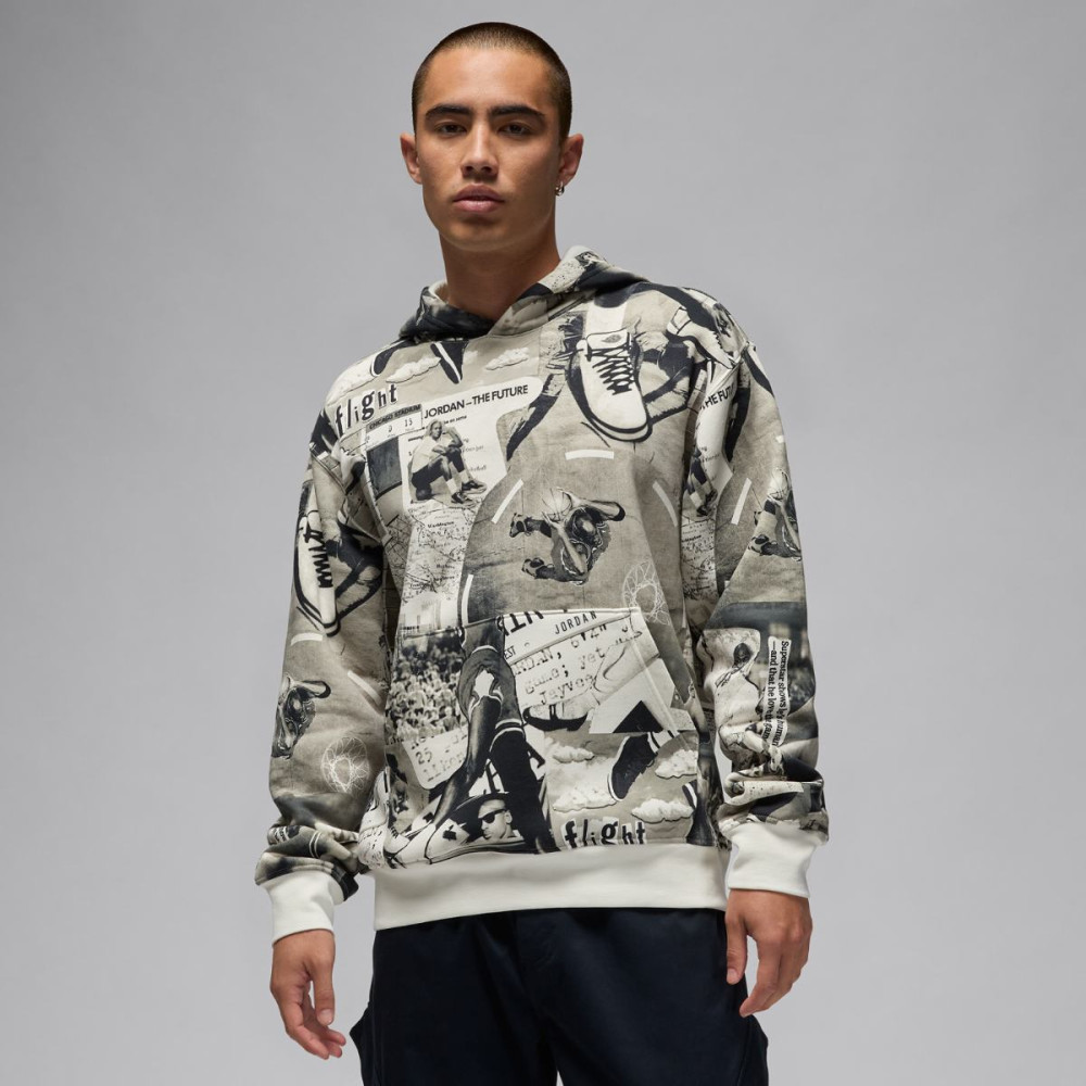 Кофта Jordan Brooklyn All Over Print Fleece Hoodie FV7297-010