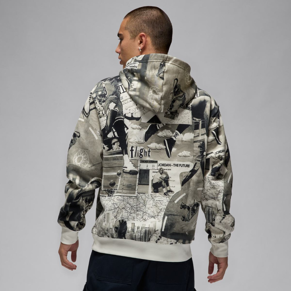 Кофта Jordan Brooklyn All Over Print Fleece Hoodie FV7297-010