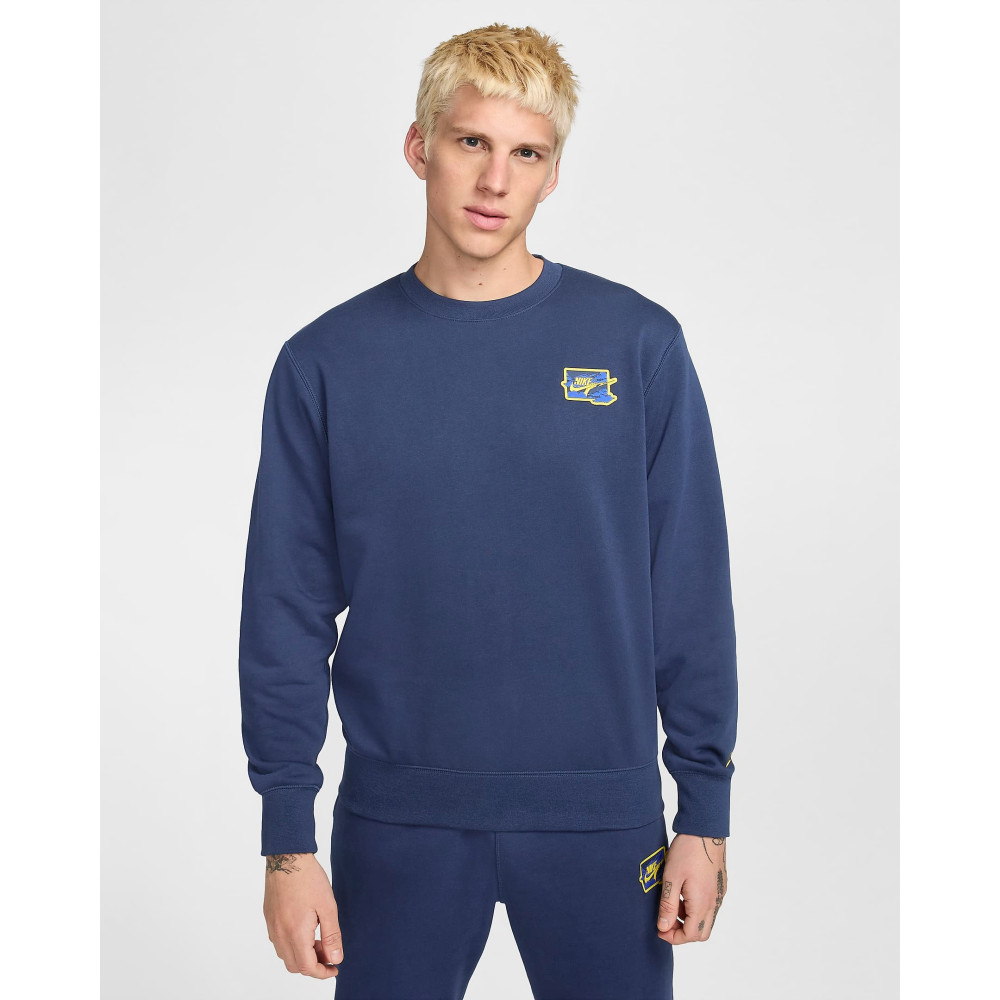 Кофта Nike Club Bolt Crew FZ0764-410