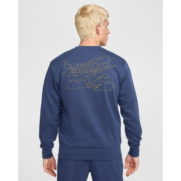 Толстовка Nike Club Bolt Crew FZ0764-410
