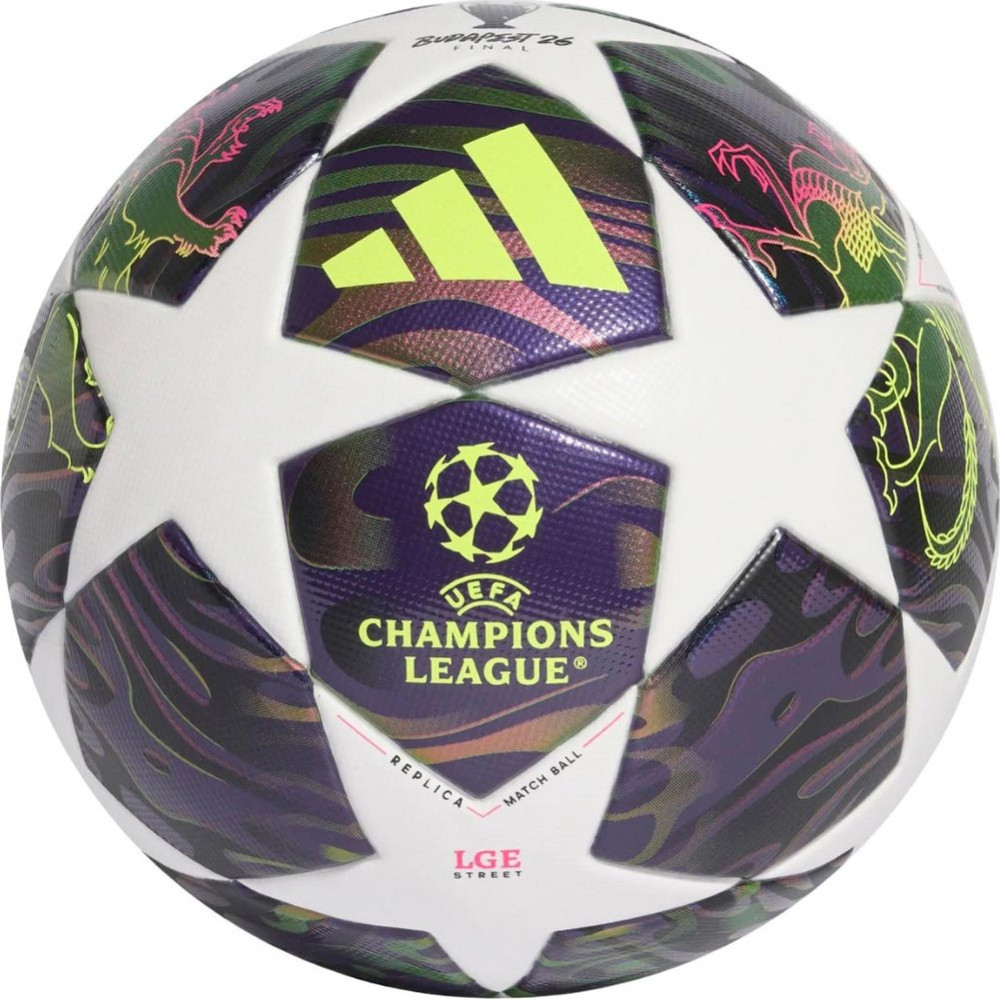 Мяч Adidas Champions League 25/26 Final Street Ball JX9088