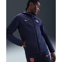 Кофта Nike Sportswear FC Barcelona Tech Fleece Hoodie HQ1829-411