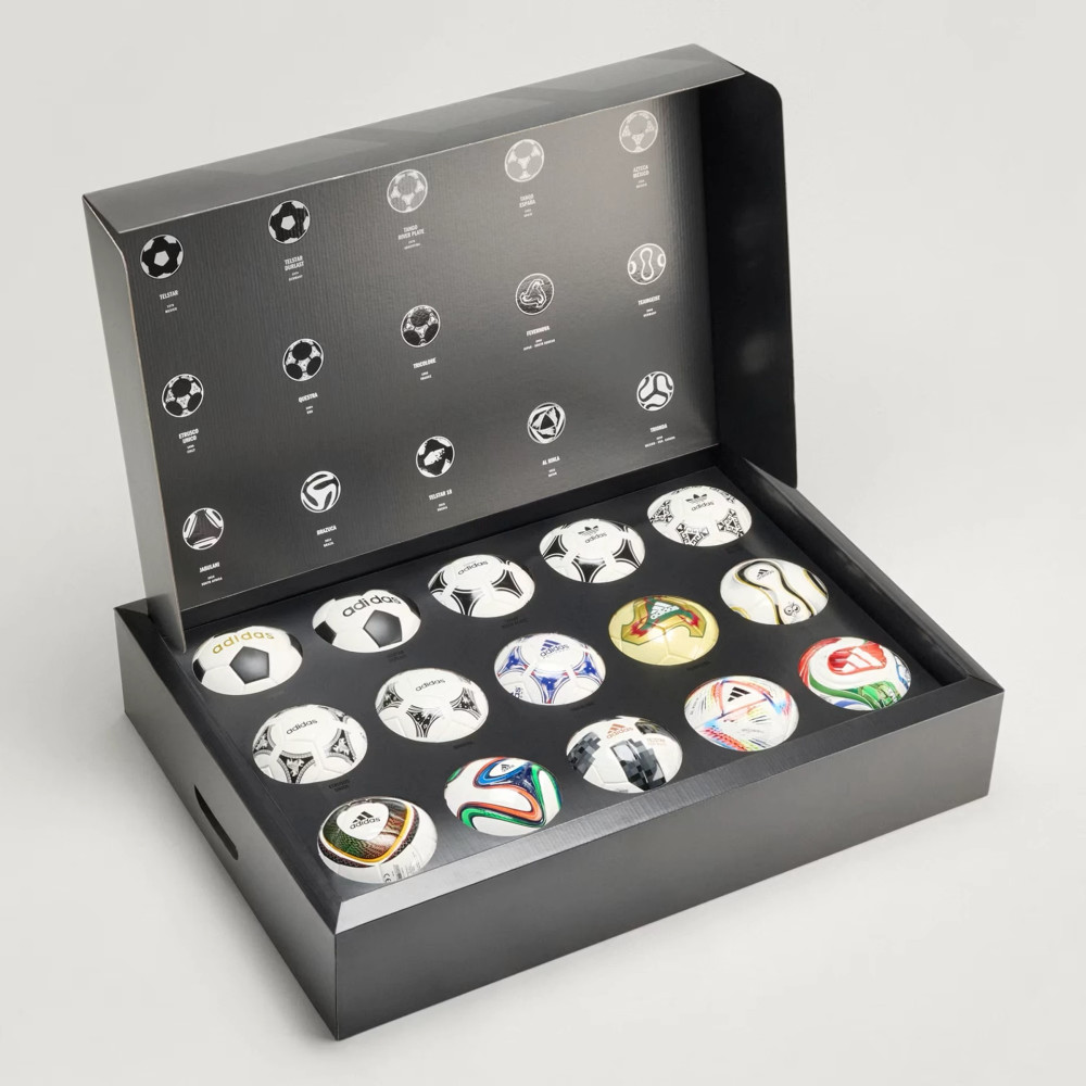 Набір м'ячів Adidas FIFA World Cup 26 Historical Mini Ball Set JN2093