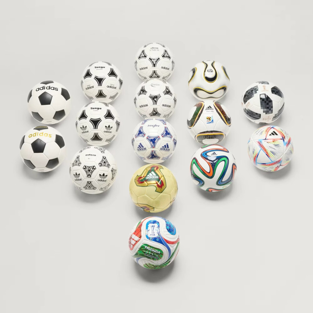 Набір м'ячів Adidas FIFA World Cup 26 Historical Mini Ball Set JN2093