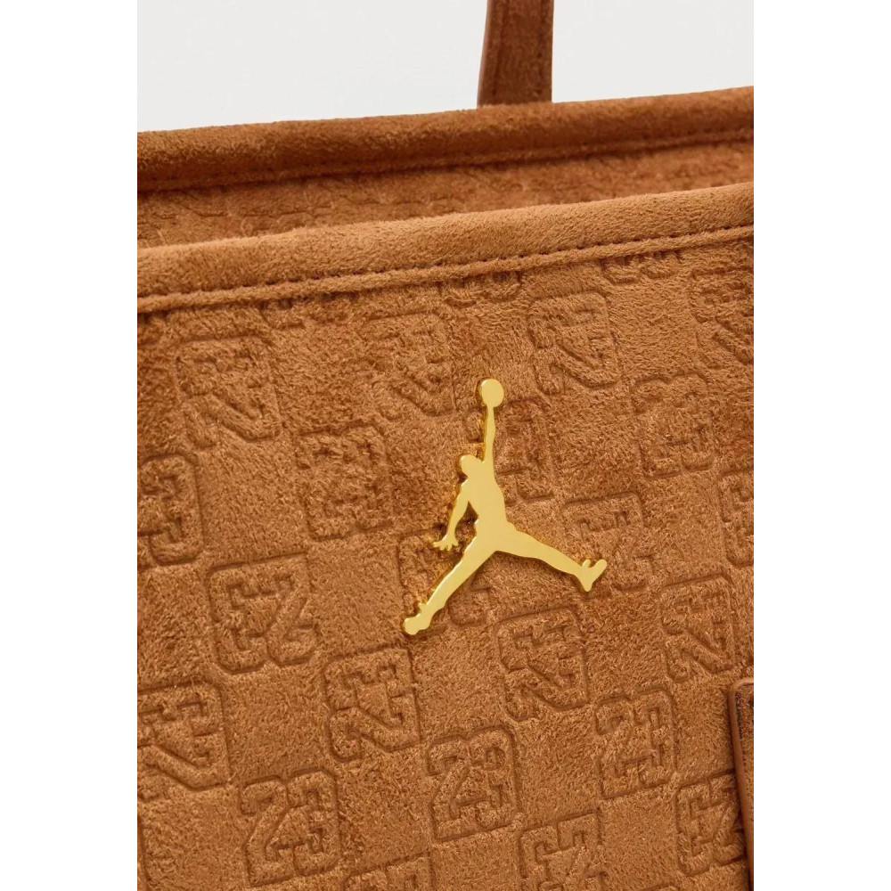 Сумка Jordan Suede Monogram Tote MM9206-X6X