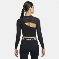 Жіноча футболка Nike Pro Long-Sleeve Cropped Top FB5683-010