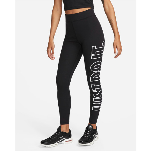 Женские лосины Nike Sportswear Classic Graphic Just Do It High-Rise Tight DV7793-010