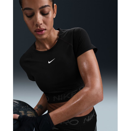 Женская майка Nike Pro Dri-FIT Graphic Cropped Top HM6369-010