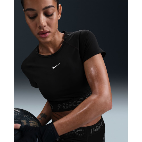 Женская майка Nike Pro Dri-FIT Graphic Cropped Top HM6369-010