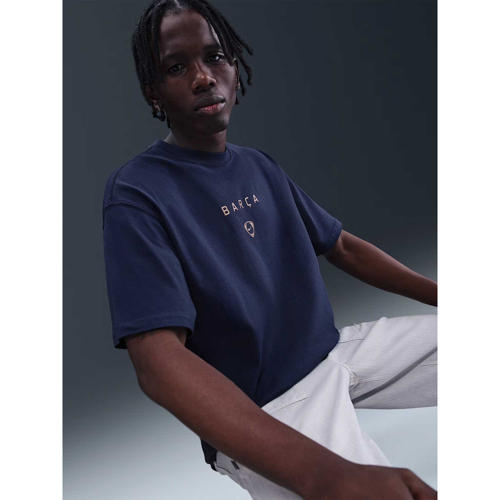 Футболка Nike F.C. Barcelona Total90 Wordmark Tee IB7294-410