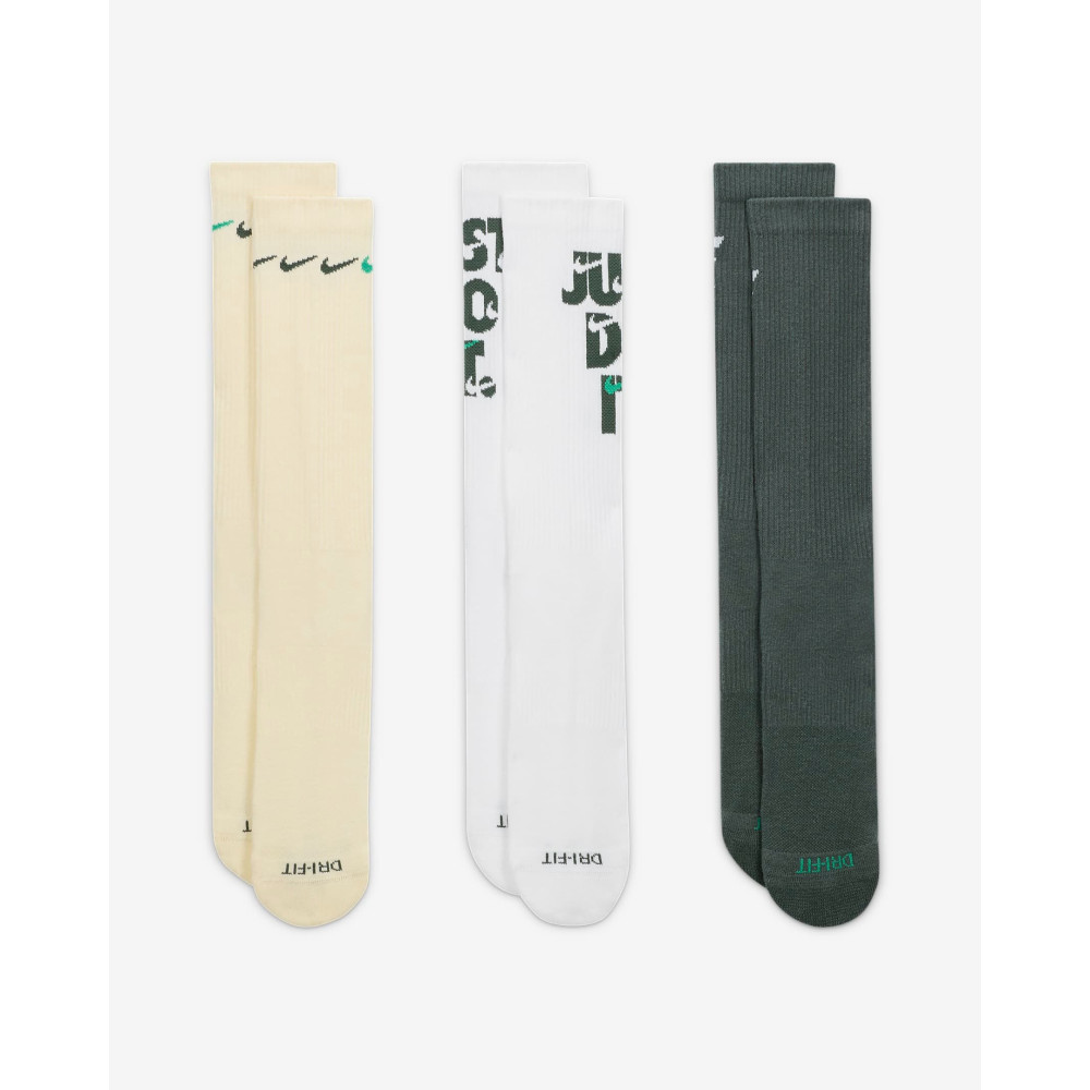 Носки повседневные Nike Everyday Plus Cushioned Crew Socks DH3822-901