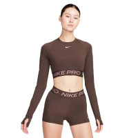 Жіноча футболка Nike Pro Long-Sleeve Cropped Top FV5484-237