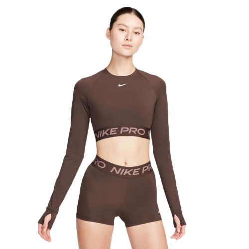 Жіноча футболка Nike Pro Long-Sleeve Cropped Top FV5484-237