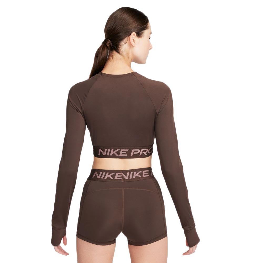 Жіноча футболка Nike Pro Long-Sleeve Cropped Top FV5484-237