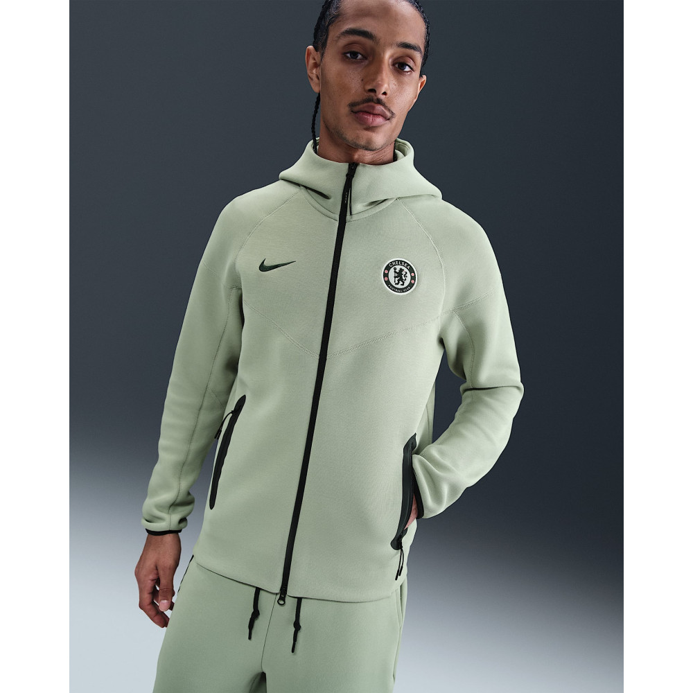 Толстовка Nike Sportswear Tech Fleece Chelsea FC Hoodie HJ6424-370