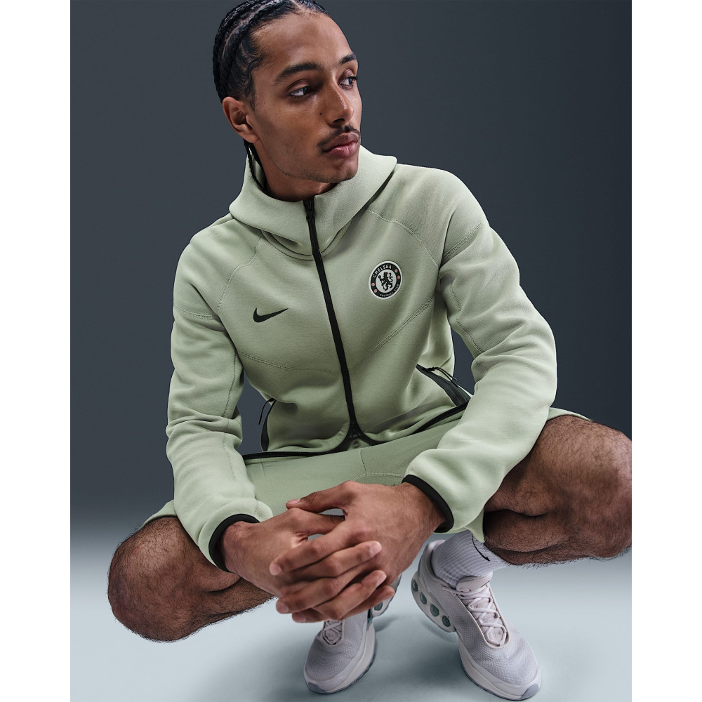 Толстовка Nike Sportswear Tech Fleece Chelsea FC Hoodie HJ6424-370