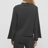 Женская футболка Nike Sportswear Ribbed Jersey Long-Sleeve Top DM6399-010
