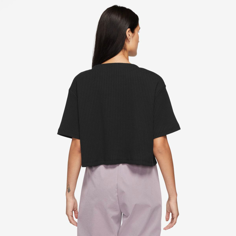 Жіноча футболка Nike Sportswear Ribbed Jersey Top DV7870-010
