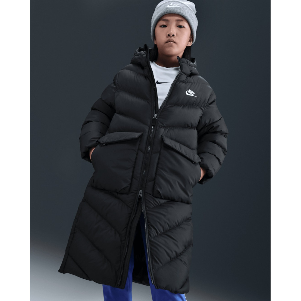 Детская куртка Nike Sportswear All Day Play Older Kids Therma-FIT Puffer Parka HJ2538-010