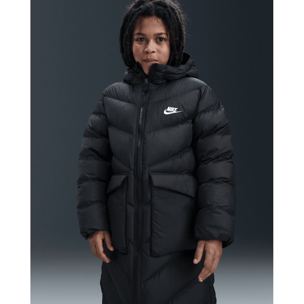 Детская куртка Nike Sportswear All Day Play Older Kids Therma-FIT Puffer Parka HJ2538-010