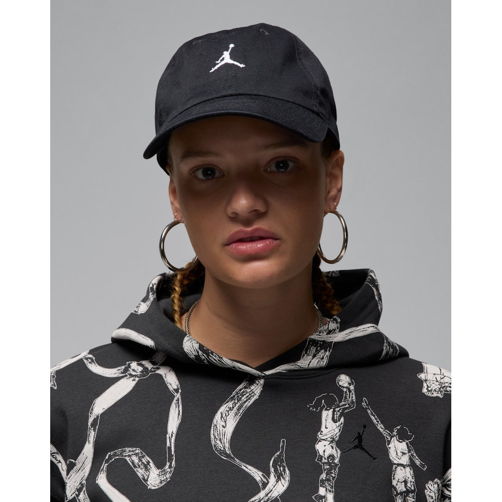 Кепка Nike Jordan Club Unstructured Curved-Bill Hat HQ1963-010