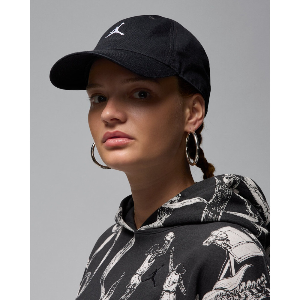 Кепка Nike Jordan Club Unstructured Curved-Bill Hat HQ1963-010