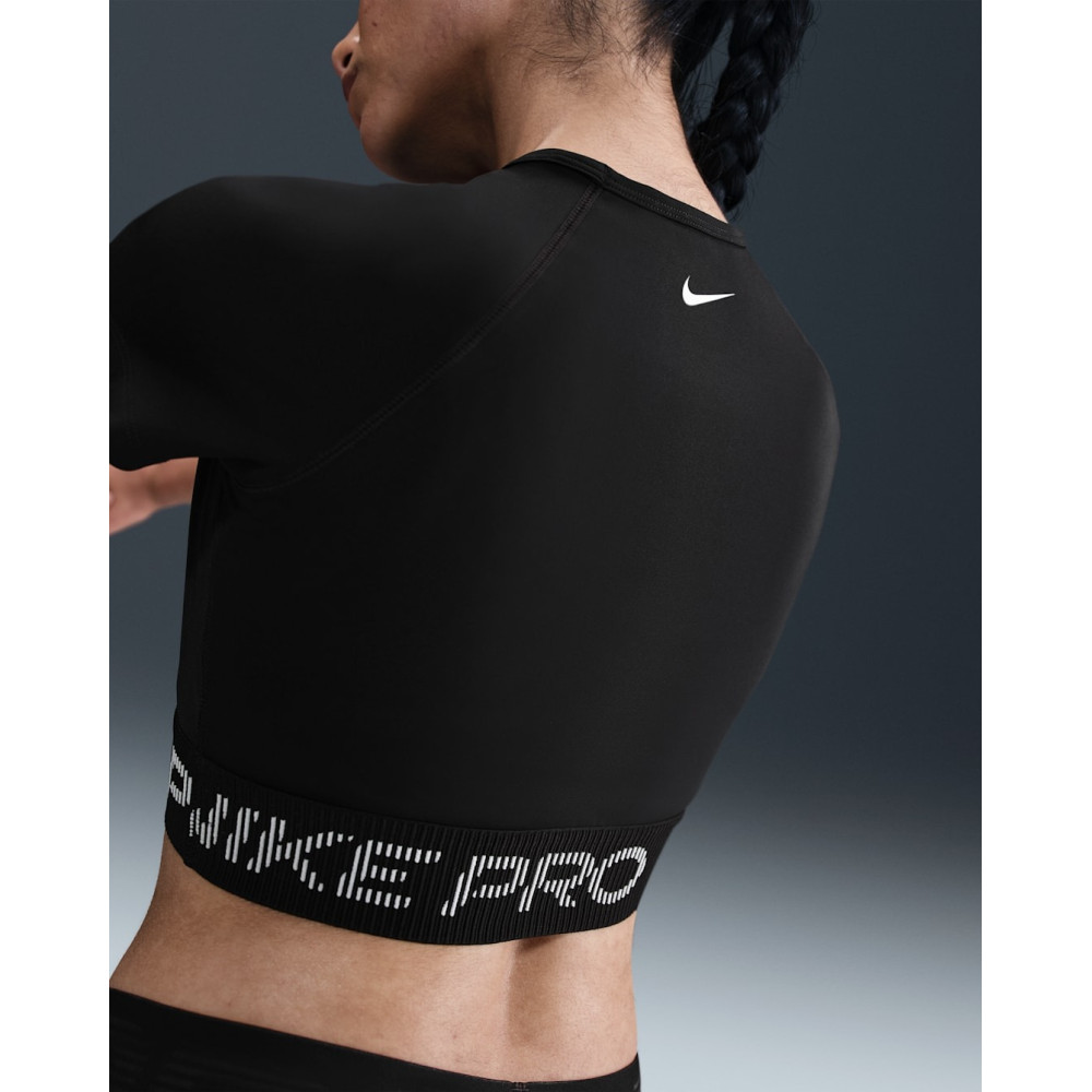 Жіноча майка Nike Pro Dri-FIT Graphic Cropped Top HV3673-010