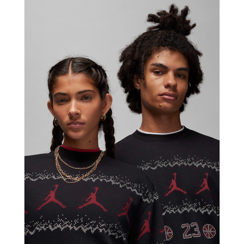 Кофта Jordan Esential Holiday Fleece Crew FD7463-010