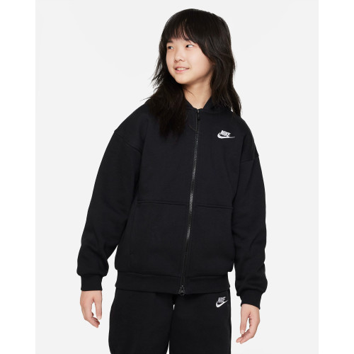 Дитяча спортивна кофта Nike Sportswear Club Girls Oversized Hoodie FD2931-010