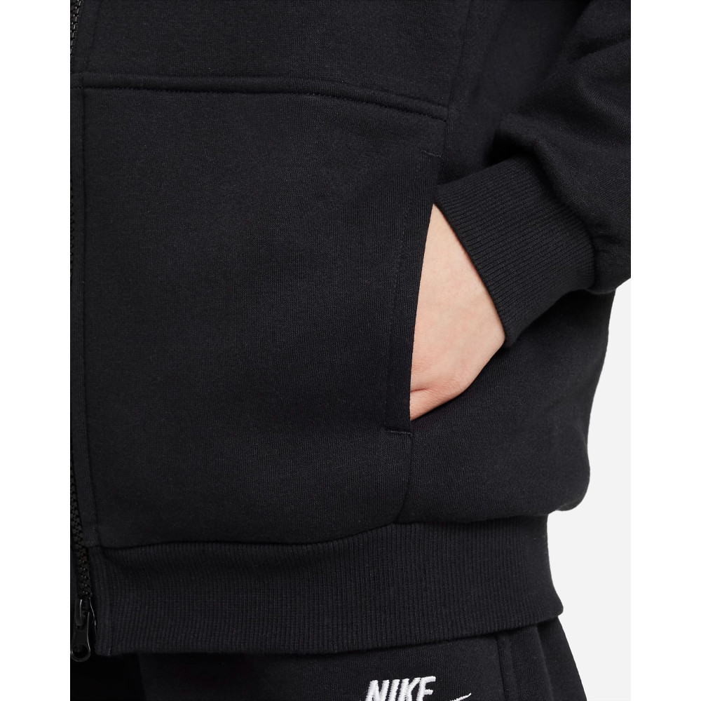 Дитяча спортивна кофта Nike Sportswear Club Girls Oversized Hoodie FD2931-010