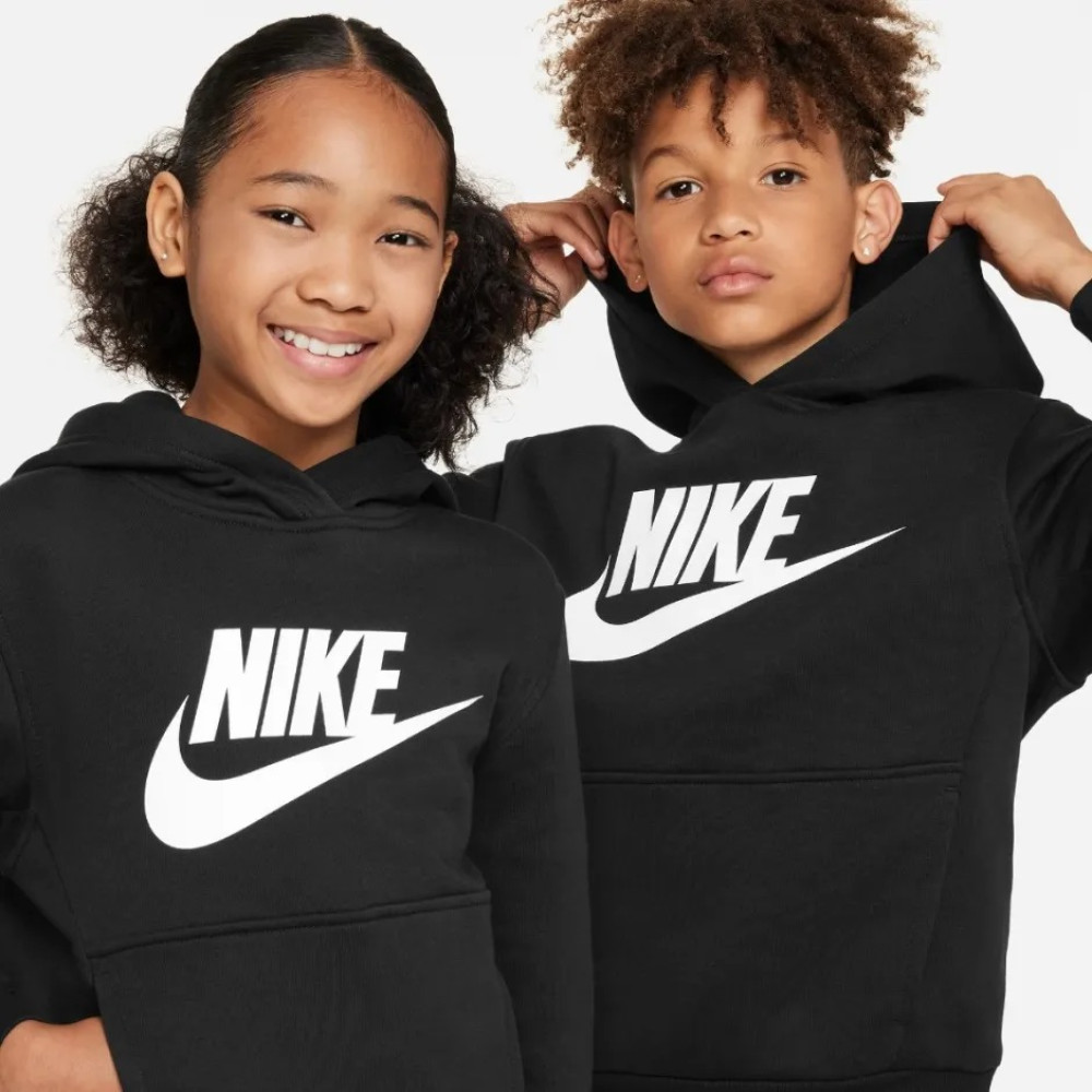 Детская спортивная кофта Nike Sportswear Club Older Kids Pullover Hoodie FD2988-010