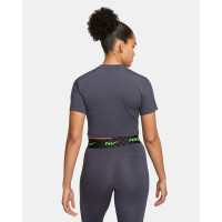 Жіноча майка Nike Pro Dri-FIT Graphic Cropped Top DX0078-015
