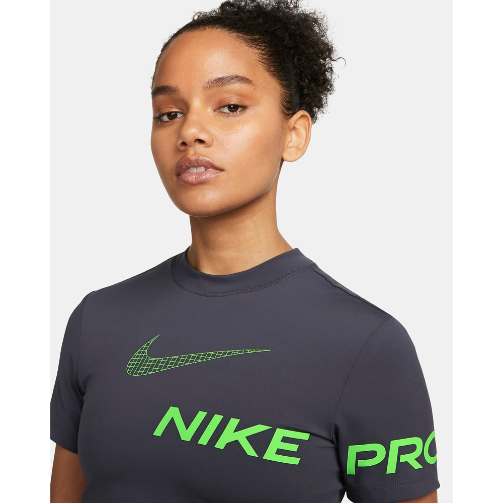 Жіноча майка Nike Pro Dri-FIT Graphic Cropped Top DX0078-015