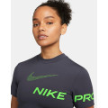 Женская майка Nike Pro Dri-FIT Graphic Cropped Top DX0078-015
