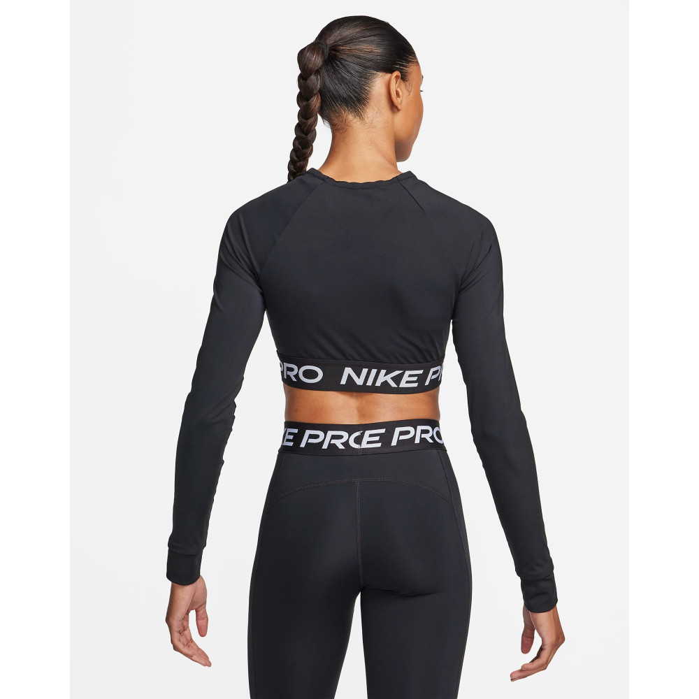 Жіноча футболка Nike Pro Long-Sleeve Cropped Top FV5484-010