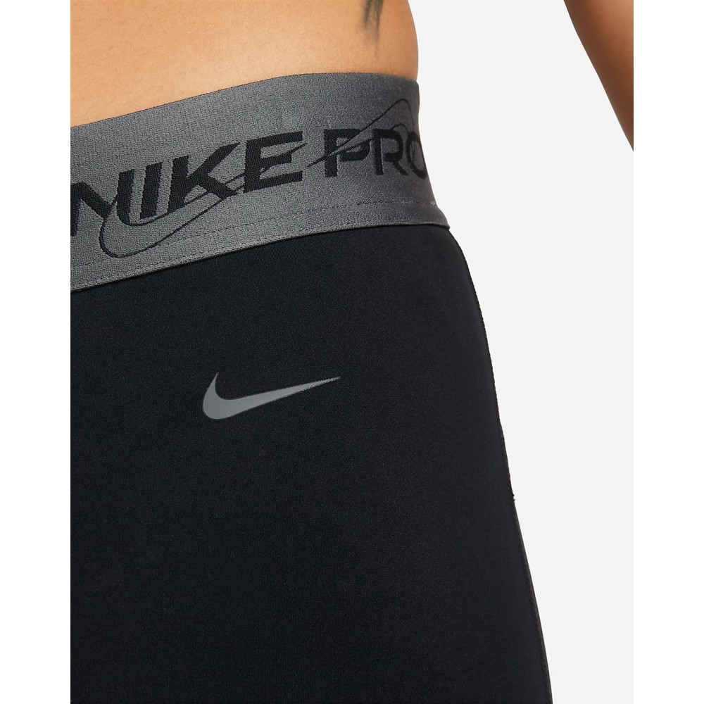 Женские лосины Nike Pro DRI-FIT Mid-Rise Graphic 7/8 Tight FB5488-010