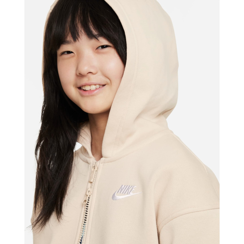 Дитяча спортивна кофта Nike Sportswear Club Girls Oversized Hoodie FD2931-126