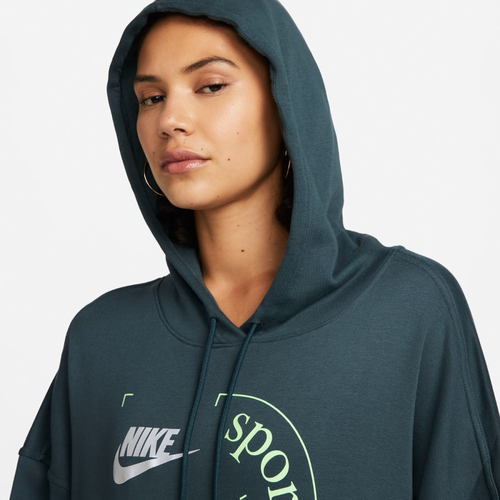Жіноча толстовка Nike Sportswear Fleece Oversized Hoodie FN7695-328