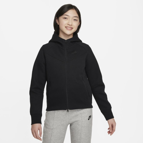 Дитяча спортивна кофта Nike Girls Sportswear Tech Fleece Hoodie FD2979-010