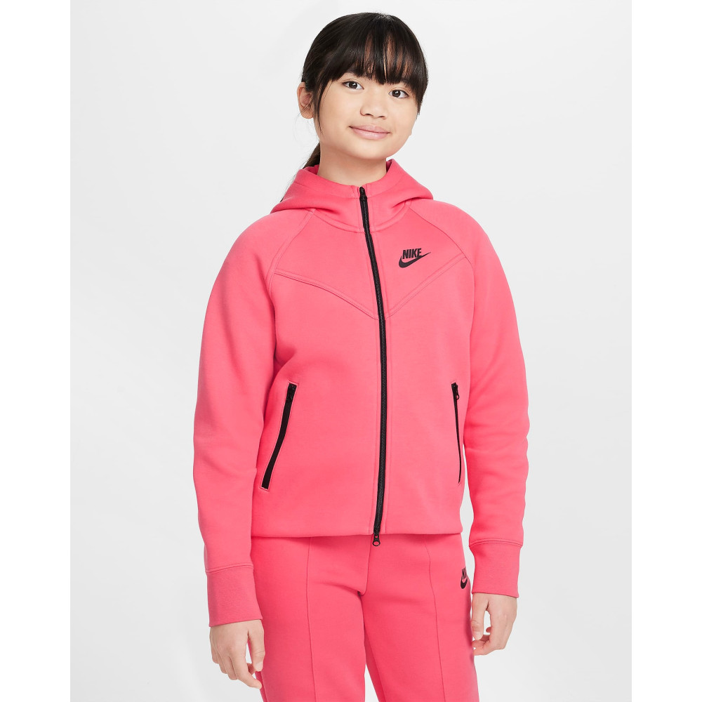 Дитяча спортивна кофта Nike Girls SportswearTech Fleece Hoodie FD2979-629