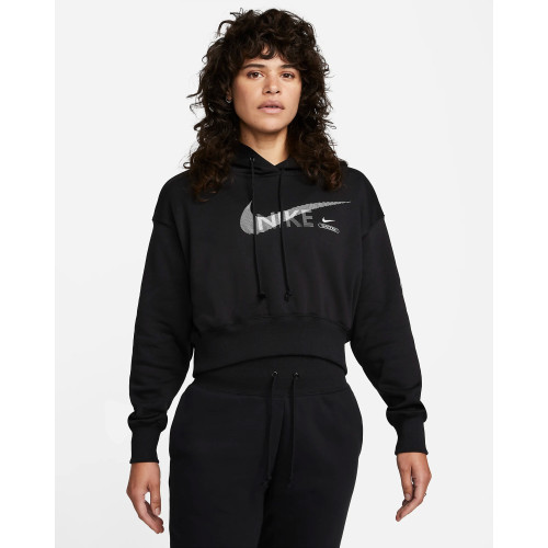 Женская толстовка Nike Sportswear Swoosh Fleece Hoodie DR5613-010