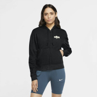 Жіноча толстовка Nike Full Zip Fleece Varsity Hoodie CU5056-010