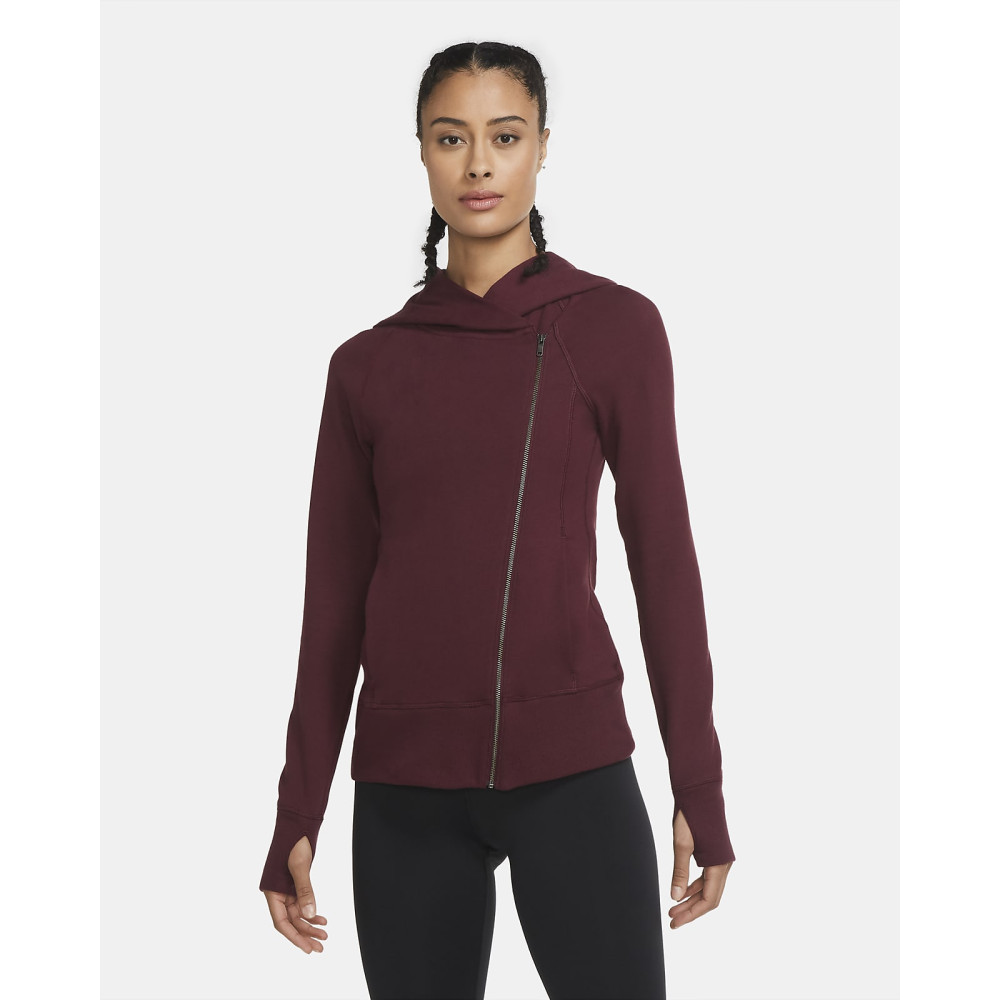 Жіноча толстовка Nike Yoga Full-Zip Hoodie CU5321-681