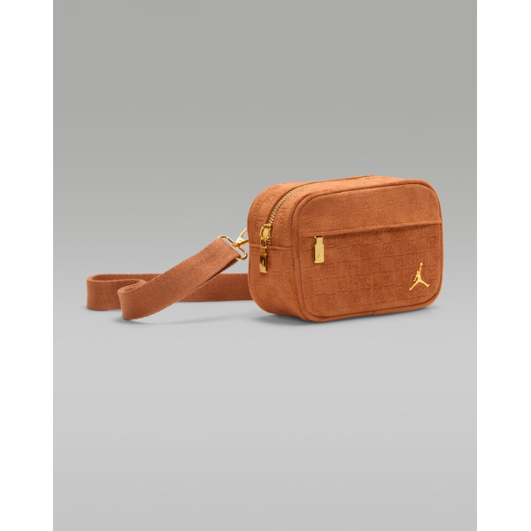 Сумка через плечо Jordan Suede Monogram Camera Bag MA9207-X6X