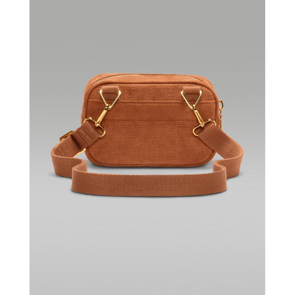 Сумка через плече Jordan Suede Monogram Camera Bag MA9207-X6X
